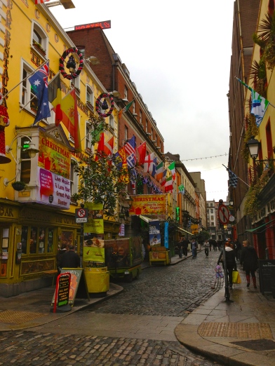 The famous Temple Bar